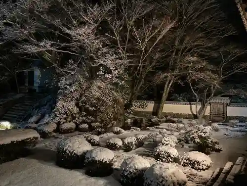 法常寺の庭園