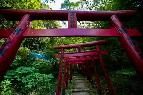 石穴稲荷神社の鳥居