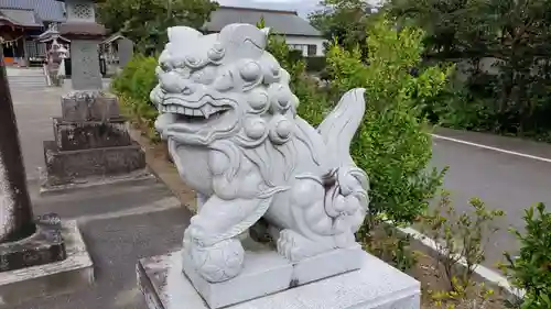 白子神社の狛犬