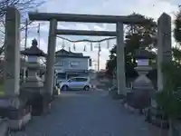 坂田神明宮の鳥居