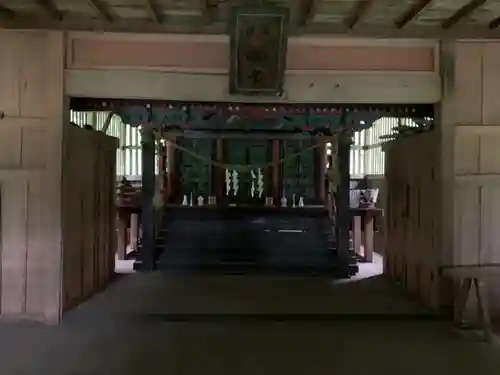 八幡神社の本殿・本堂