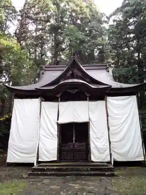 平泉寺白山神社の本殿・本堂