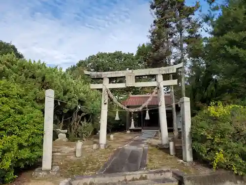 最上神社の鳥居