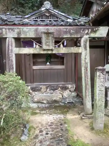 橿森神社の鳥居