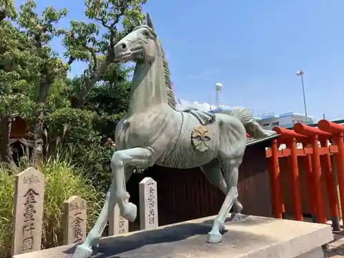 和田神社の狛犬