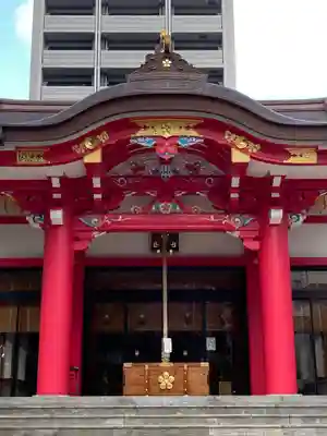 成子天神社の本殿・本堂