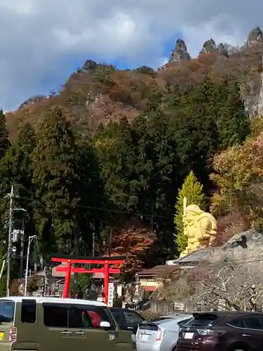 中之嶽神社の鳥居