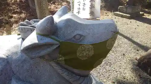 豊景神社の狛犬