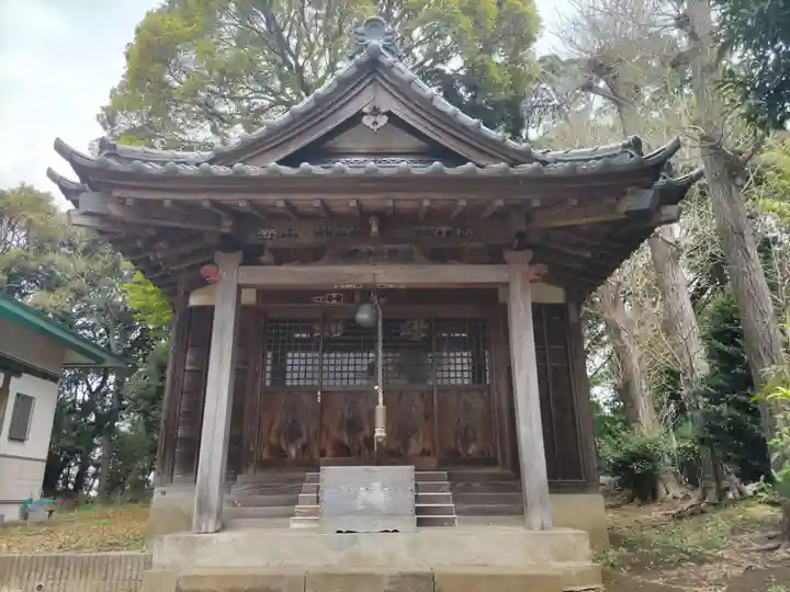 八幡神社(岡発戸)の本殿・本堂