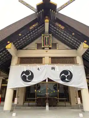 帯廣神社の本殿・本堂