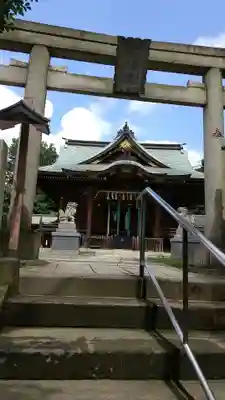 赤羽八幡神社の鳥居