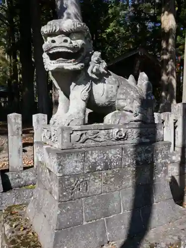 小野神社の狛犬