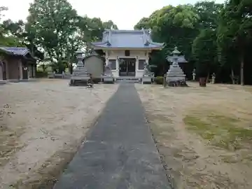 八幡社の本殿・本堂