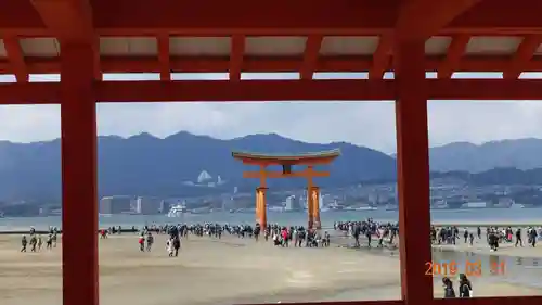 厳島神社の景色