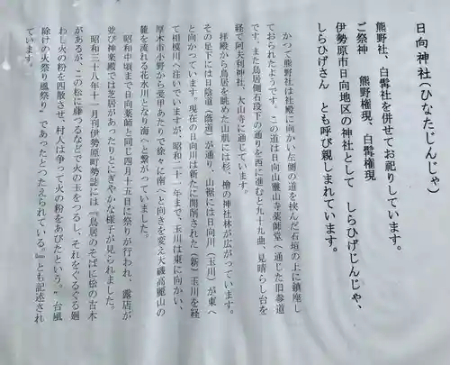 日向神社の歴史