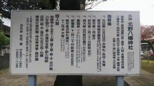 北野八幡神社の歴史