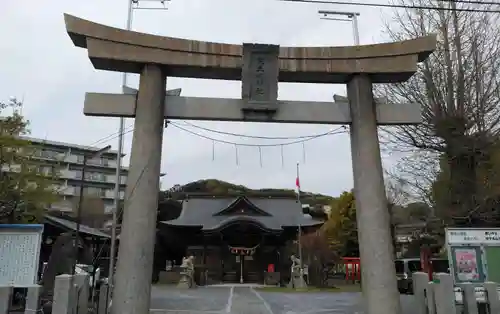 荒生田神社の鳥居