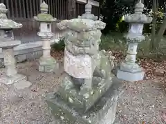 甲斐神社の狛犬