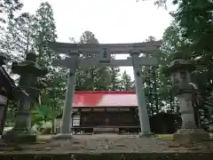 牧ケ洞神社の鳥居