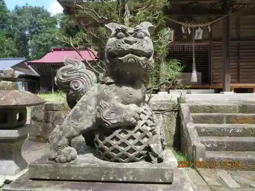 大雷神社の狛犬