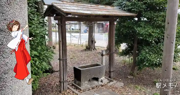 花之木稲荷神社の手水舎
