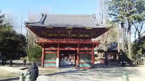 根津神社の山門・神門