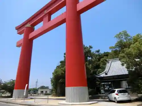 自凝島神社の鳥居