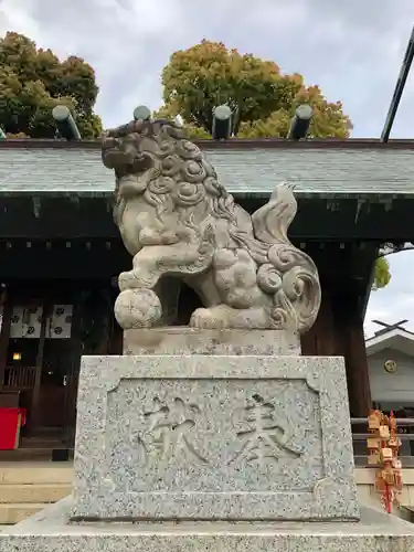 所澤神明社の狛犬