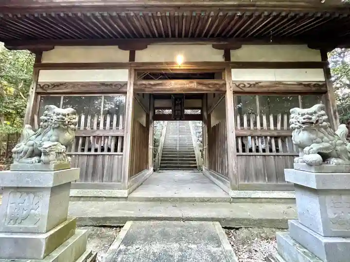 井後神社の山門・神門