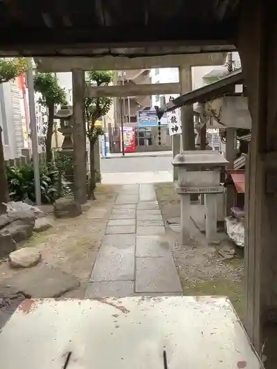 柳里神社の鳥居