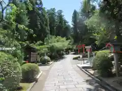 霊山寺の庭園