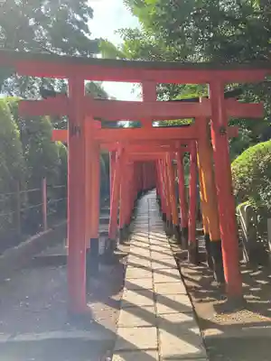 根津神社の鳥居