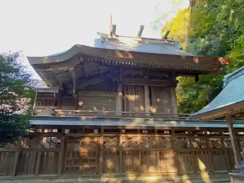 石見国一宮　物部神社の本殿