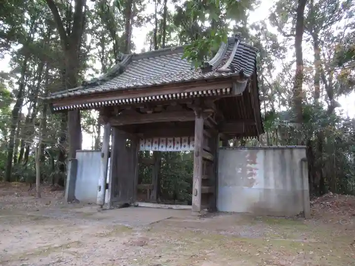 元三大師安楽寺の山門・神門