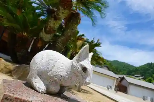 出雲大社教祖霊社の狛犬