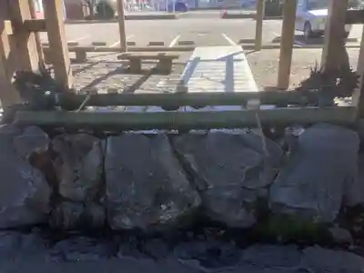 田縣神社の手水舎