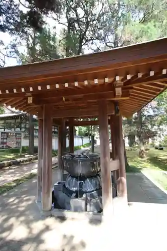 三寳寺の手水舎