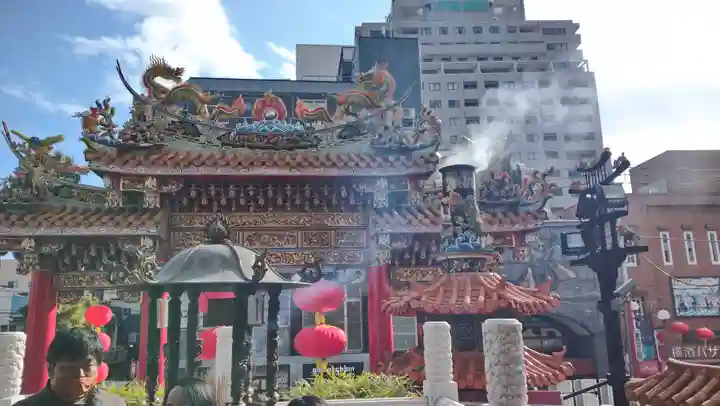 横濱関帝廟の本殿・本堂