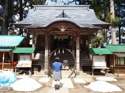 白山神社の本殿・本堂