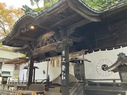 調神社の本殿