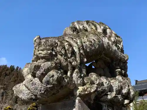 古殿八幡神社の狛犬