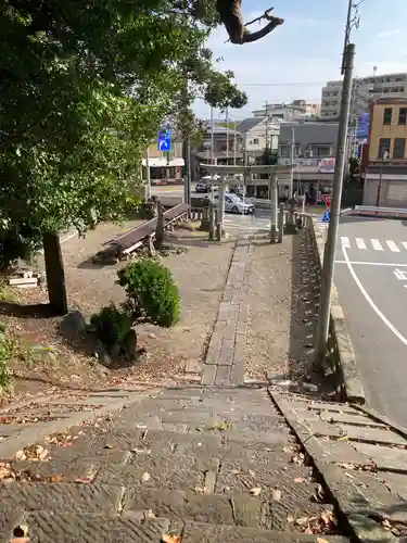 龍口明神社（元宮）の鳥居