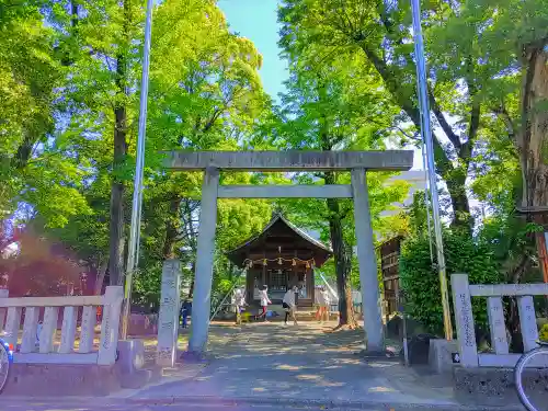 助七神明社の鳥居