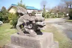 雷電神社の狛犬