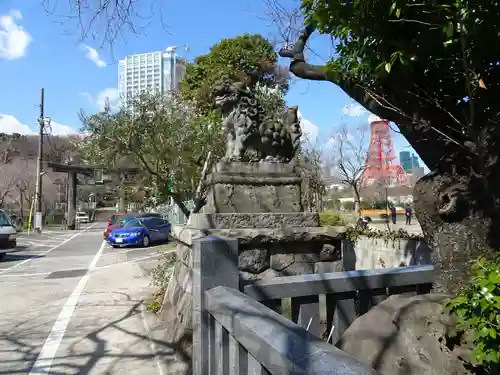 芝東照宮の狛犬