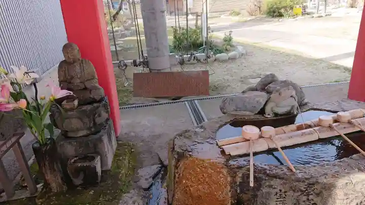 甚目寺の手水舎