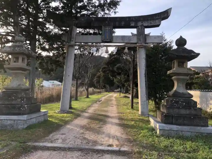 神谷神社の鳥居