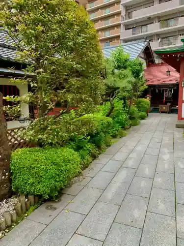 仙台大神宮の庭園