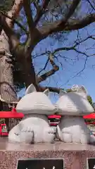 箭弓稲荷神社の狛犬