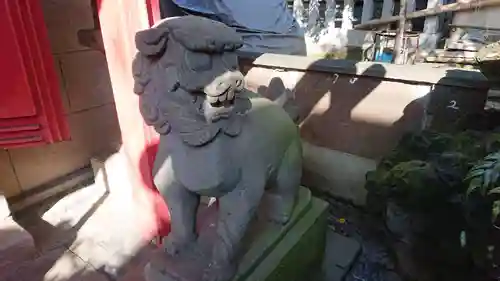 四谷於岩稲荷田宮神社の狛犬